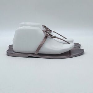 Tory Burch Mini Miller Jelly Thong Sandals. Size 10